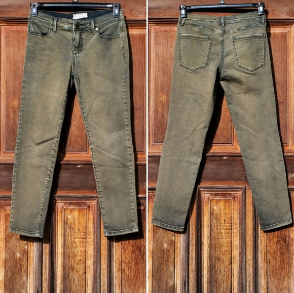 🌟Host Pick🌟 Free People Olive/Grey Wash Jean 27 - Picture 8 of 8